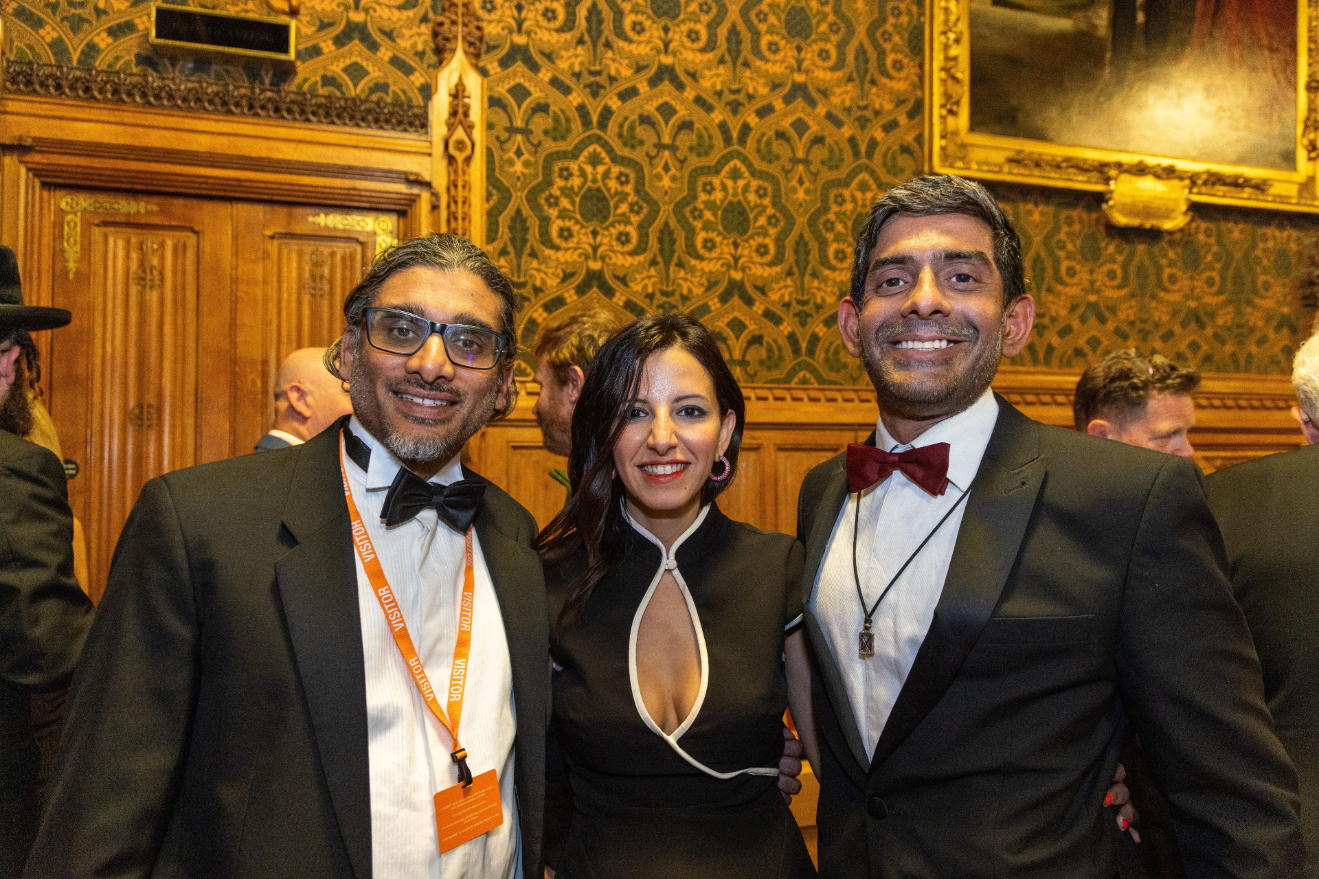 Johan Nayar with Lady Maggie and Vikrant Chopra at the House of Lords