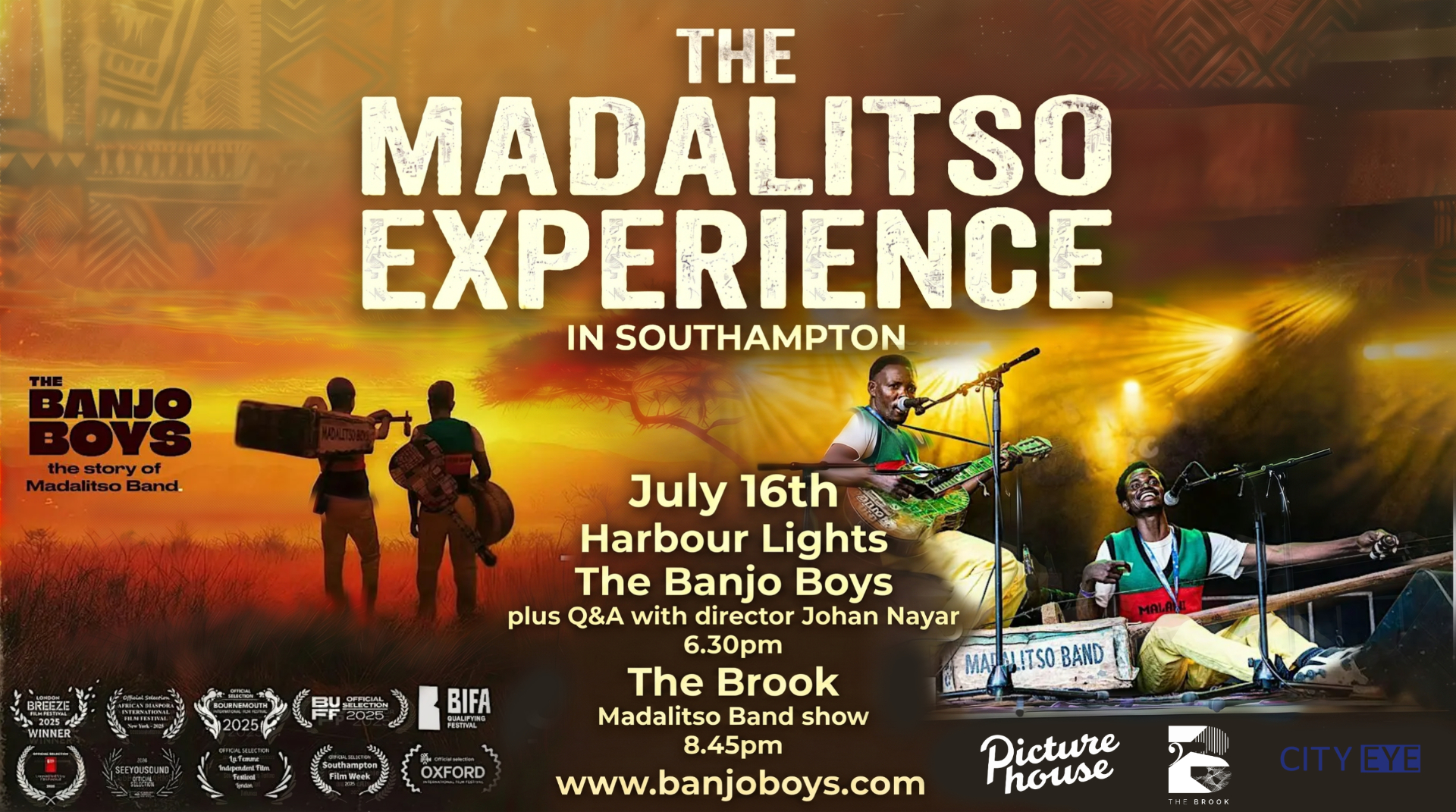 The Madalitso Experience — Southampton, 16 July 2026