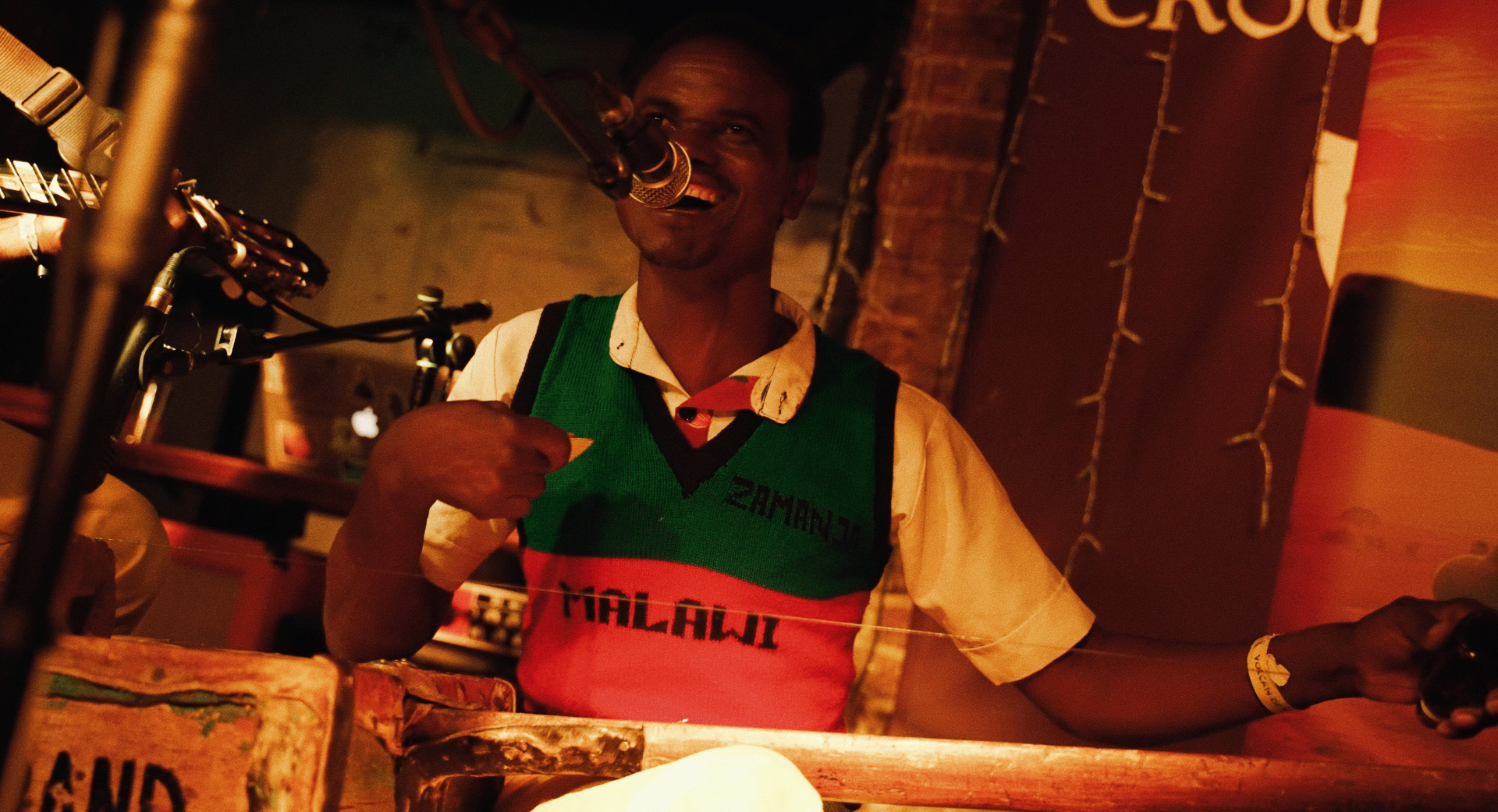 Yobu performing at The Madalitso Experience at the Troubadour, London
