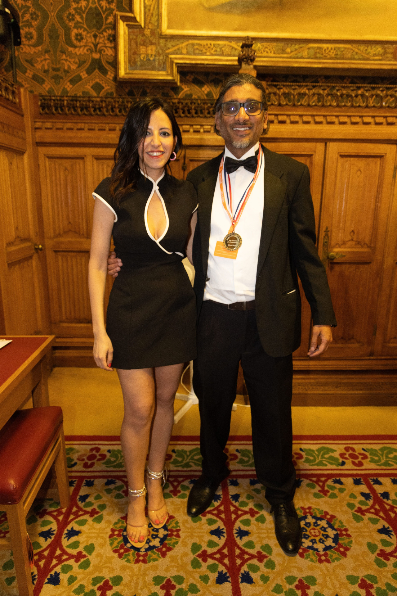 Johan with Lady Maggie at the House of Lords