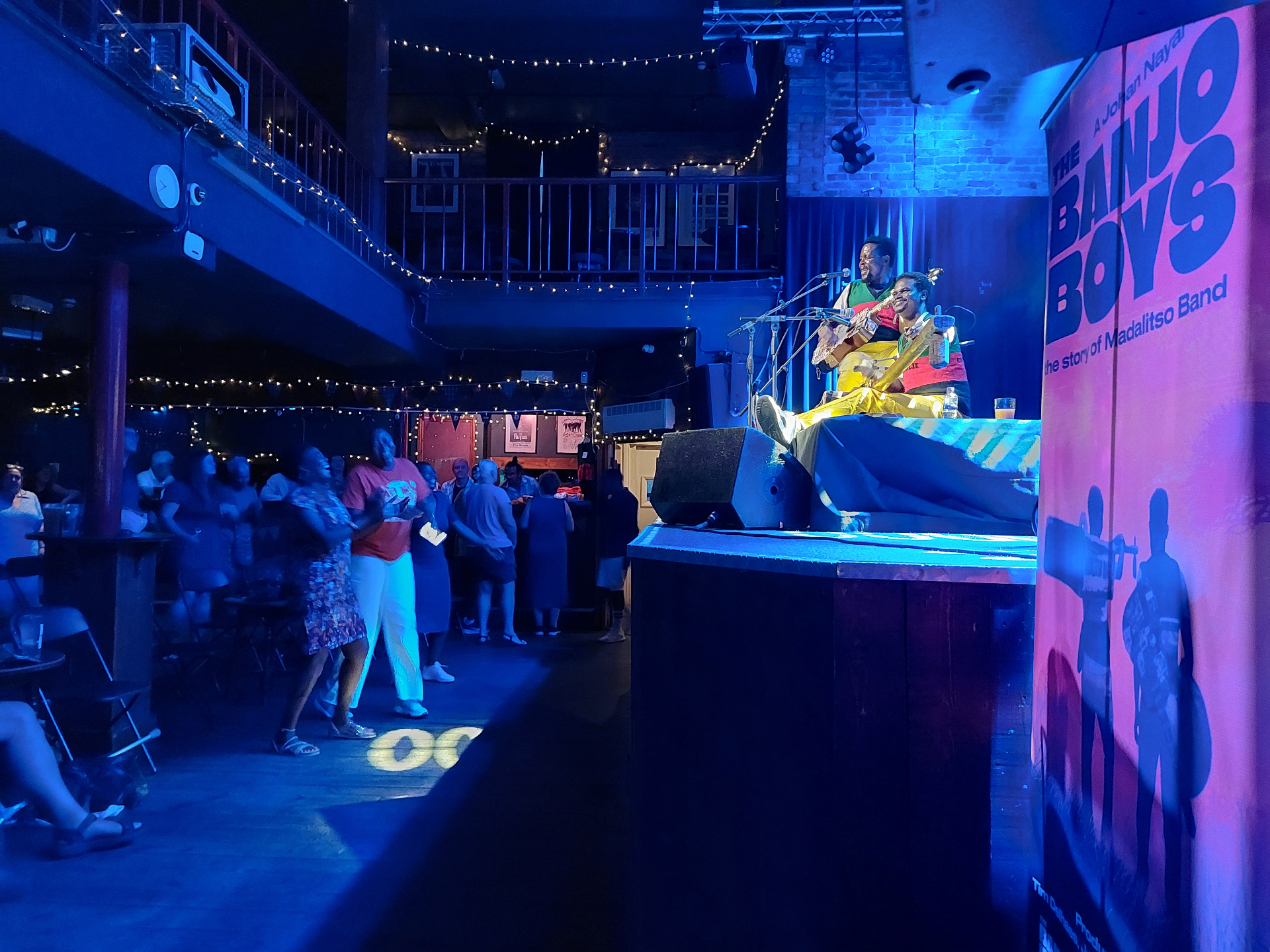 Malawians enjoying The Madalitso Experience at The Brook, Southampton