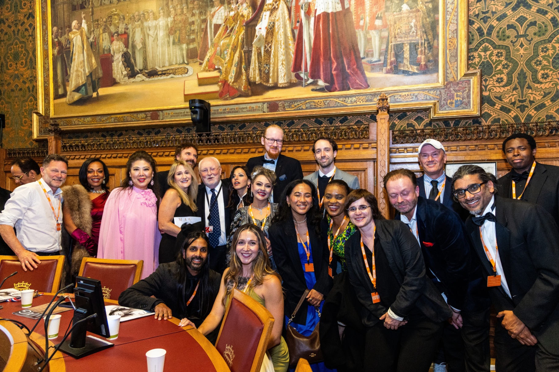 La Femme Independent Film Festival group at the House of Lords