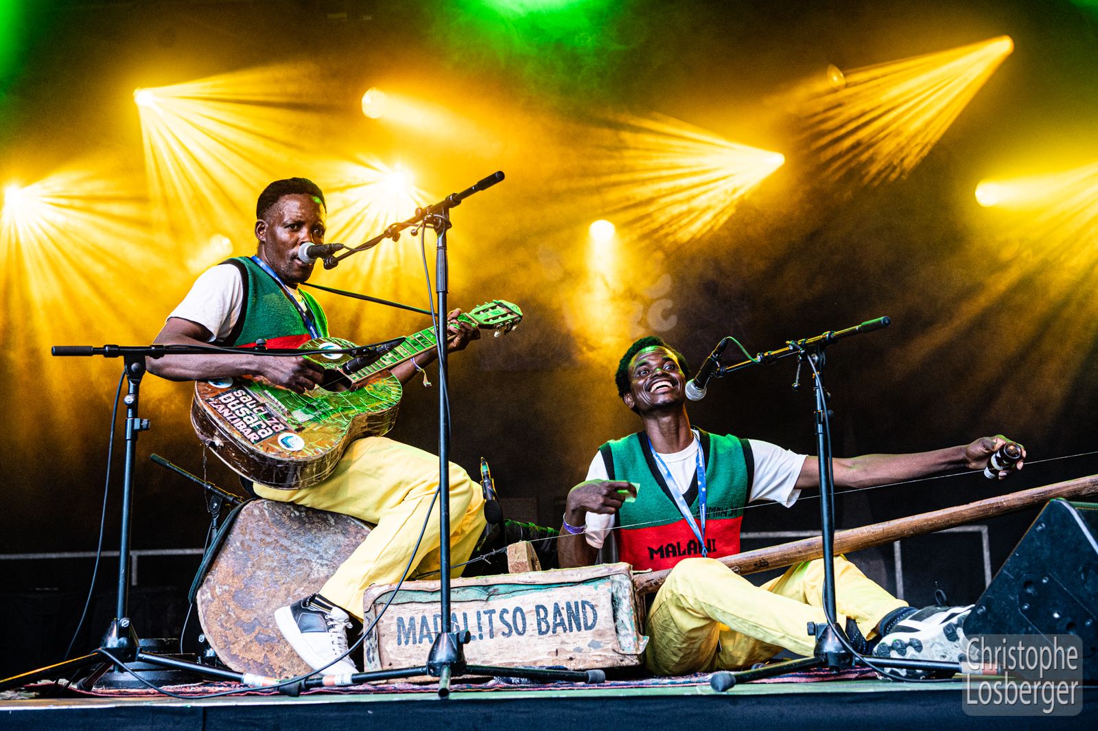 Madalitso Band performing on stage