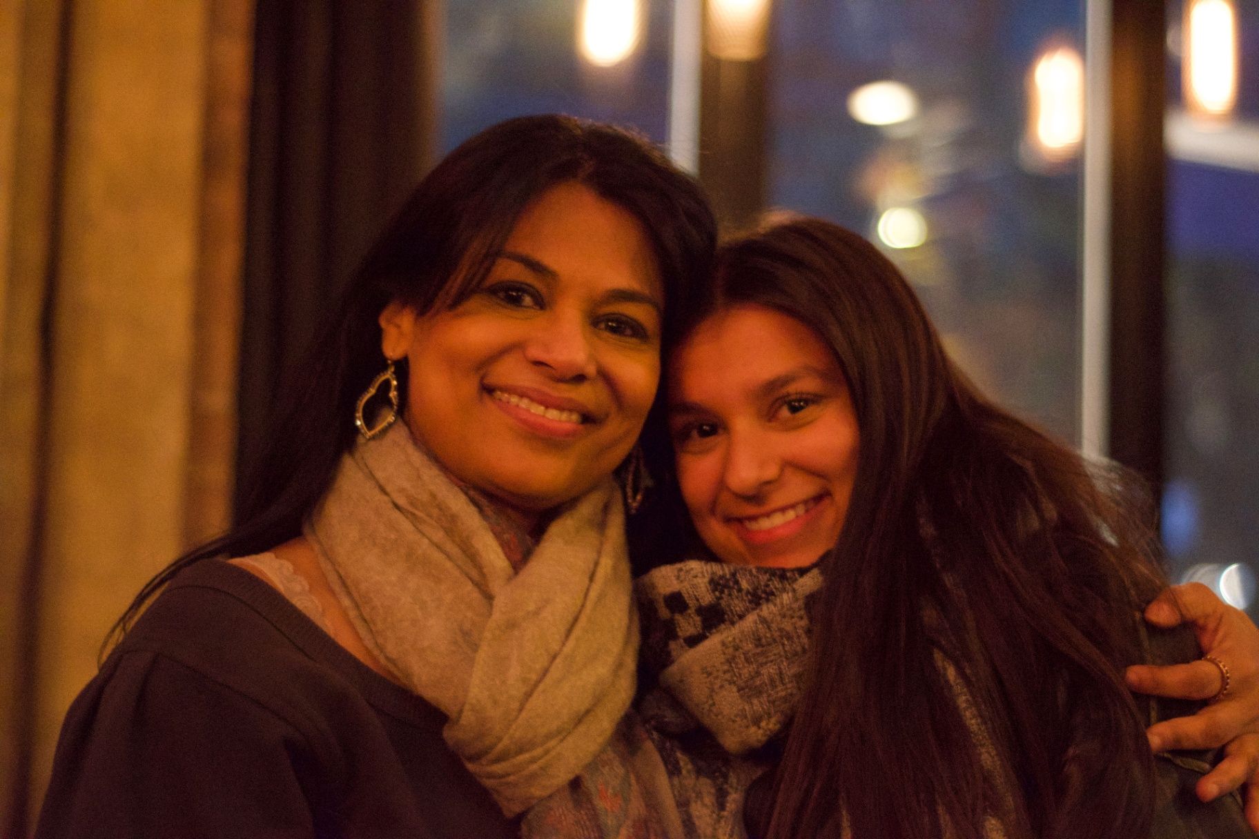 Kay Prashad and Penny Davis at the ADIFF evening reception