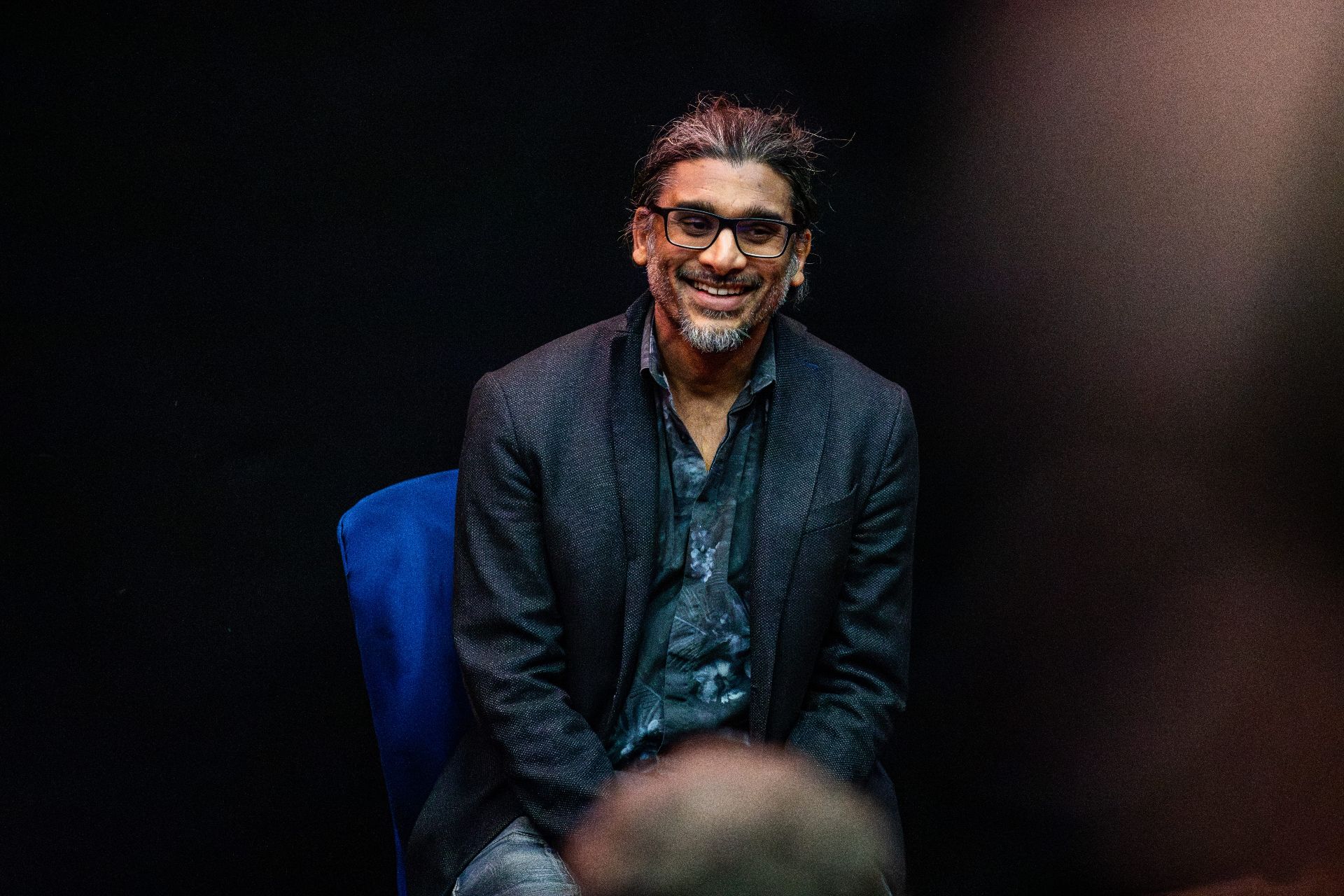 Director Johan Nayar during the Banjo Boys Q&A at Southampton Film Week